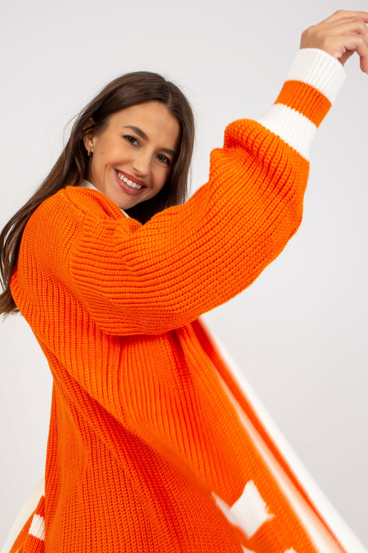 Oranžs garš jaciņš bez aizdares RUE...