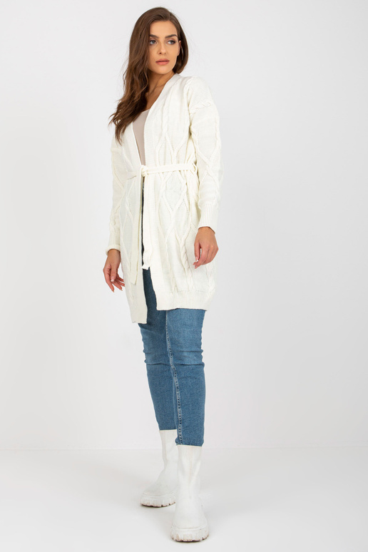 Ecru garš jaciņš ar iesiešanu RUE PARIS