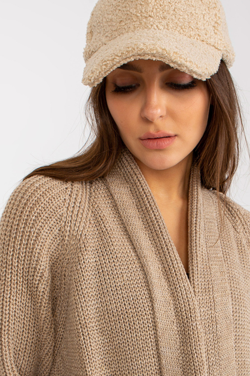 Bēšs garš jaciņš ar OCH BELLA vilnu