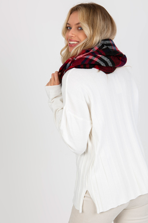 Melns un sarkans sieviešu rūtains...