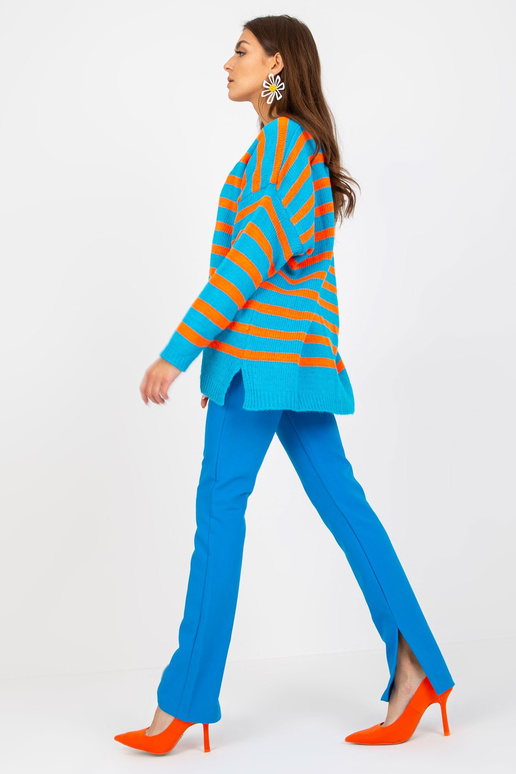 OCH BELLA zili un oranži svītrains...