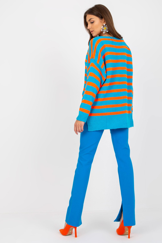 OCH BELLA zili un oranži svītrains...