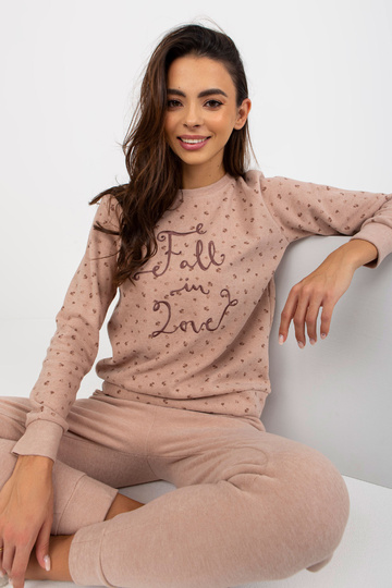 Pidžama-BR-PI-9106-bēšs