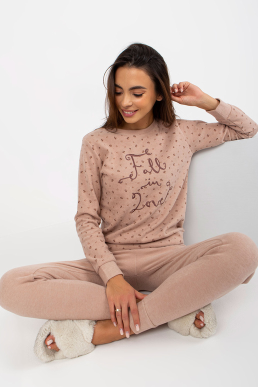 Pidžama-BR-PI-9106-bēšs