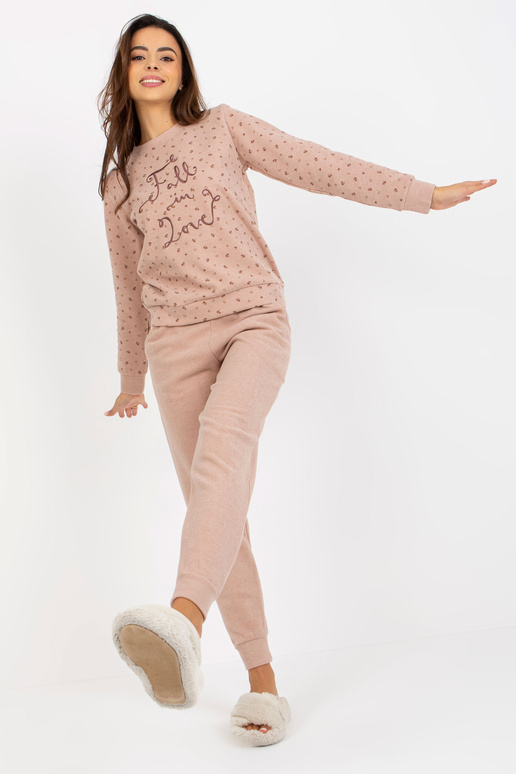 Pidžama-BR-PI-9106-bēšs