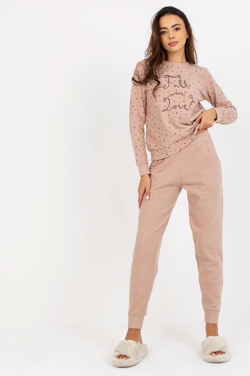 Pidžama-BR-PI-9106-bēšs