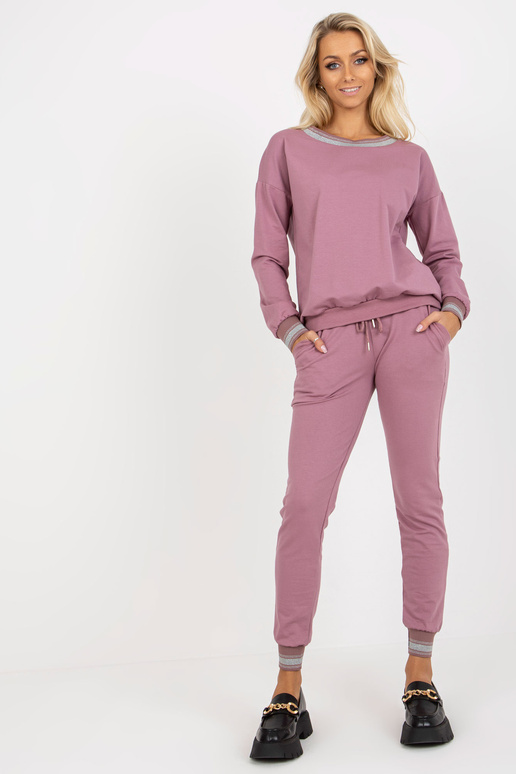 Dirty Pink Damen Jogginganzug-Set ar šļūteni
