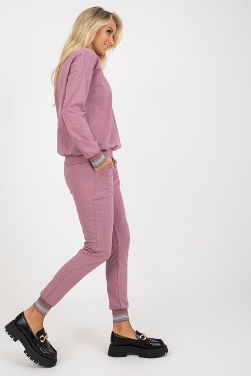 Dirty Pink Damen Jogginganzug-Set ar šļūteni