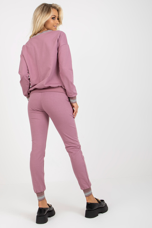 Dirty Pink Damen Jogginganzug-Set ar šļūteni