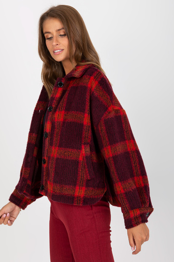 Burgundijas rūtains...