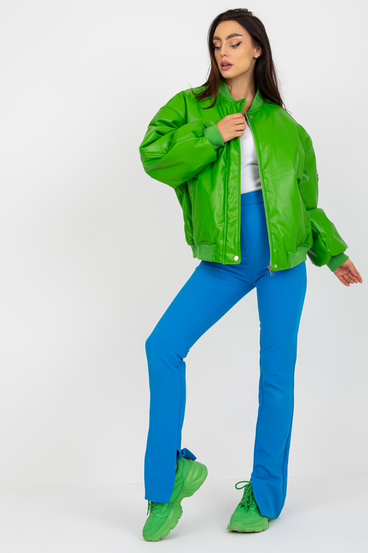 Gaiši zaļa pārejas tipa bomber jaka... Gaiši zaļa pārejas tipa bomber jaka...