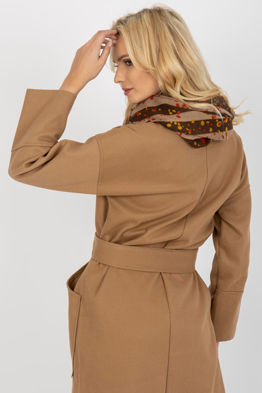 Beigefarbener Damen-Schornstein mit...