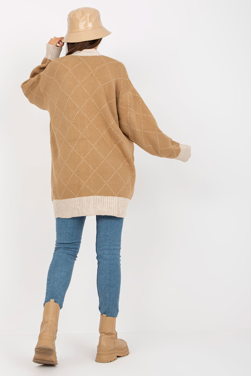 Kamieļu jaka ar pogas aizdari RUE PARIS