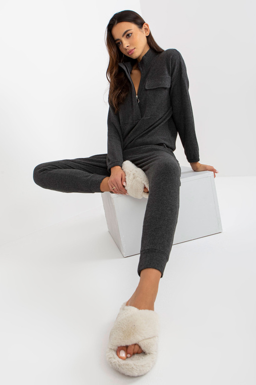 Pidžama-BR-PI-9124-tumši pelēka