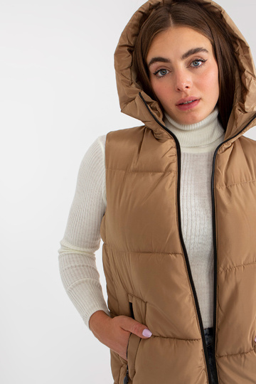 Kamieļa gara dūnu veste ar... 2