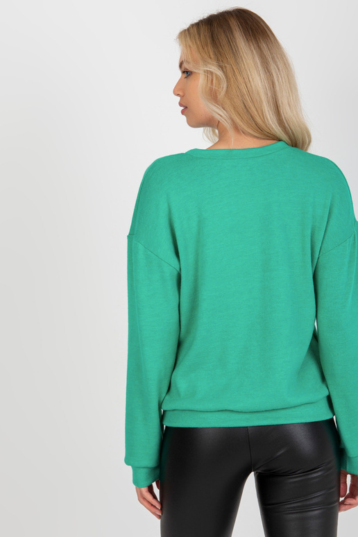 Klasisks tirkīza sieviešu džemperis...