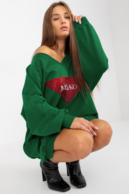 Bluza VI-BL-3113.73P TUMŠI ZAĻS