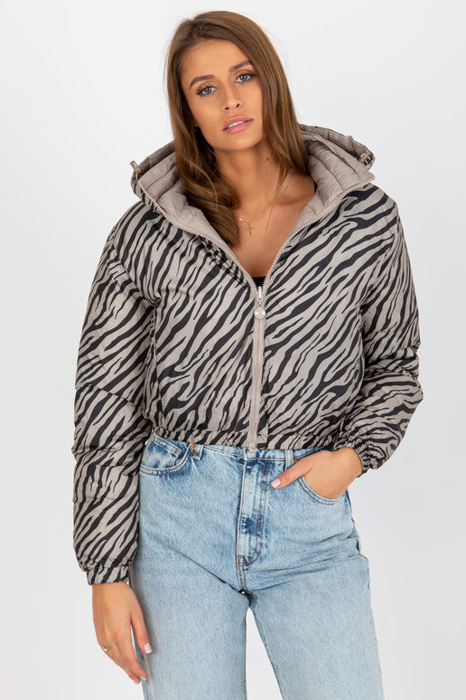 Dunkelbeigefarbene doppelseitige...