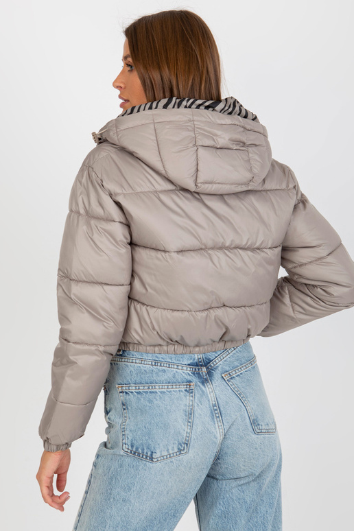 Dunkelbeigefarbene doppelseitige...