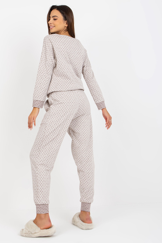 Pidžama-BR-PI-9114-gaiši bēšs