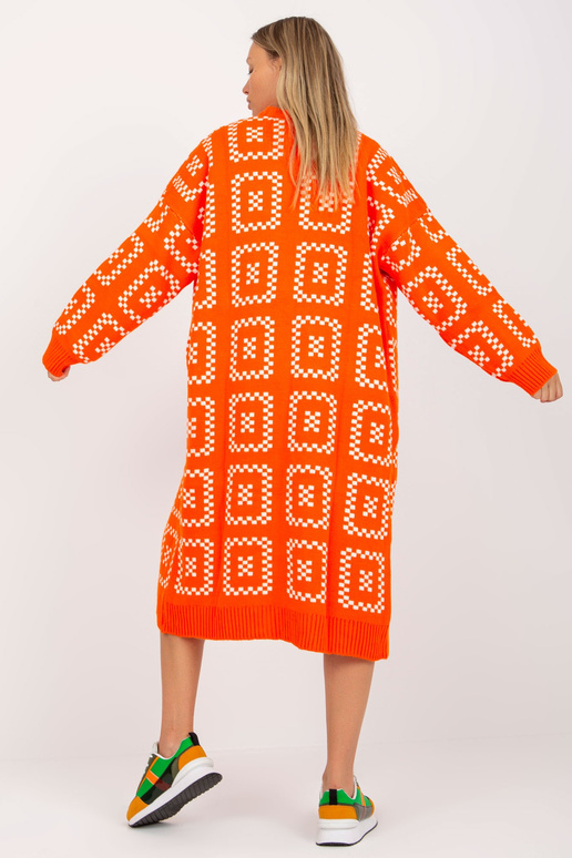 Oranžā raksta jaka ikdienas RUE PARIS