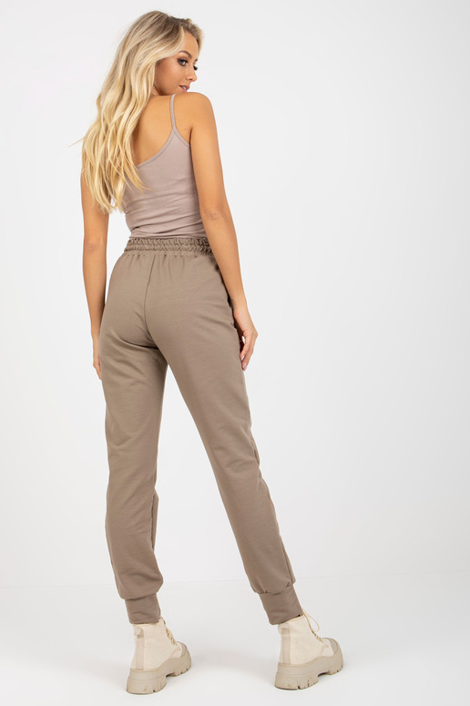 Dunkelbeige Damen Jogginghose ar Einband