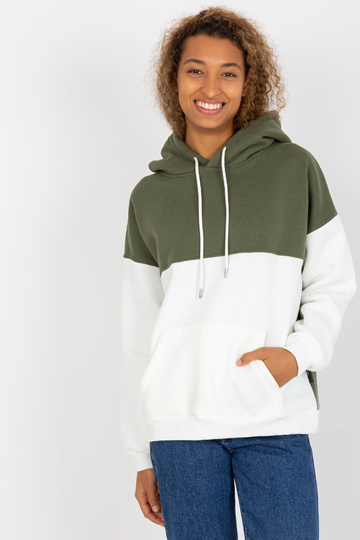 Khaki-ekrū krāsas džemperis...