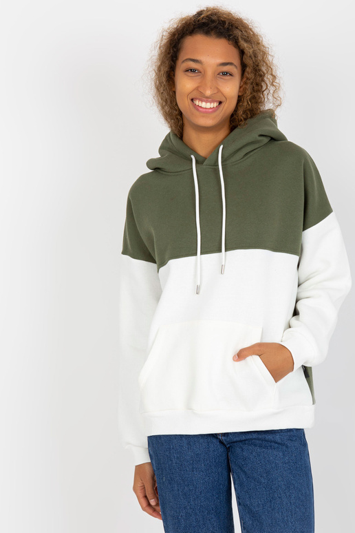 Khaki-ekrū krāsas džemperis pamata...