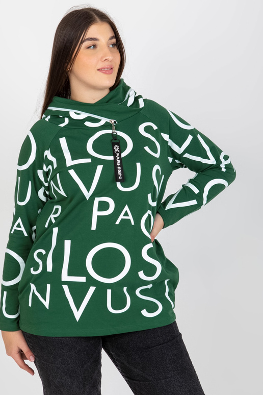 Tumši zaļš liela izmēra kokvilnas... Tumši zaļš liela izmēra kokvilnas...