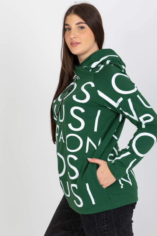 Tumši zaļš liela izmēra kokvilnas... Tumši zaļš liela izmēra kokvilnas...