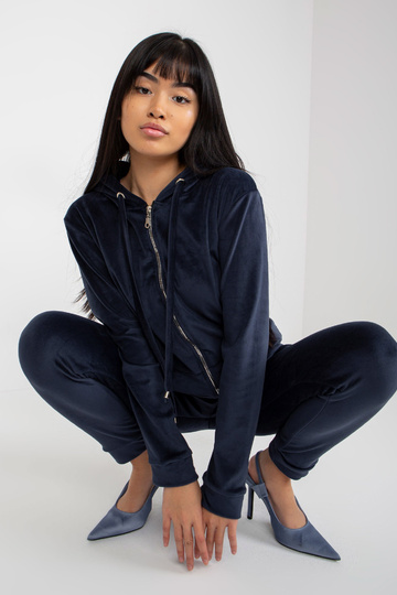 Tumši zils sieviešu velūra... 2