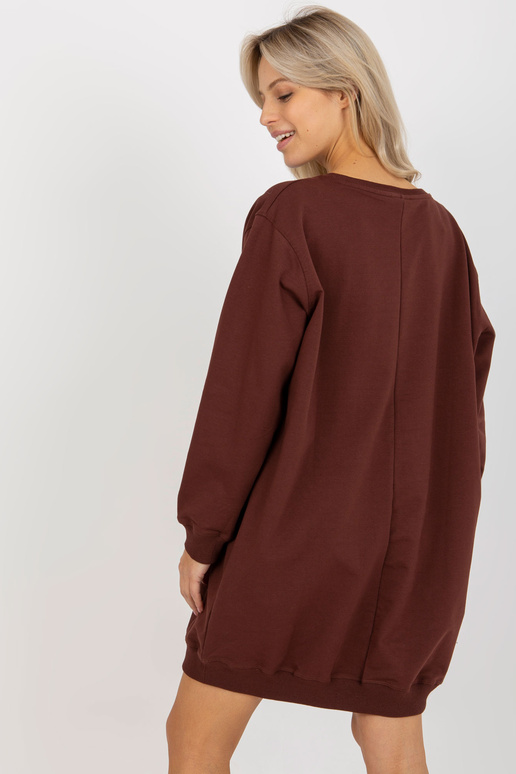 Bluza VI-BL-3212.15X D.BRŪNA/ORANŽA