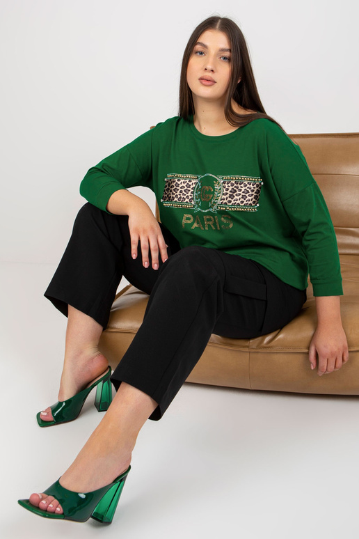 Bluzka VI-BZ-2901.49P ZAĻA Bluzka VI-BZ-2901.49P ZAĻA