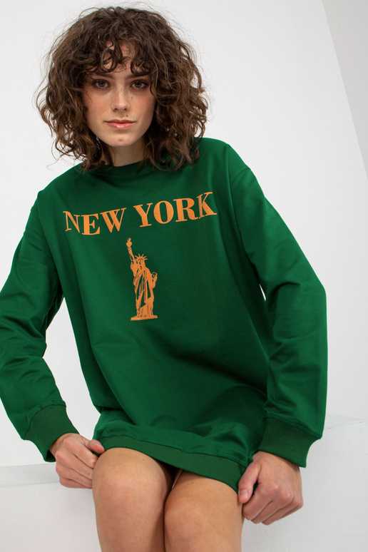 Bluza VI-BL-3212.15X D.ZAĻA/ORANŽA