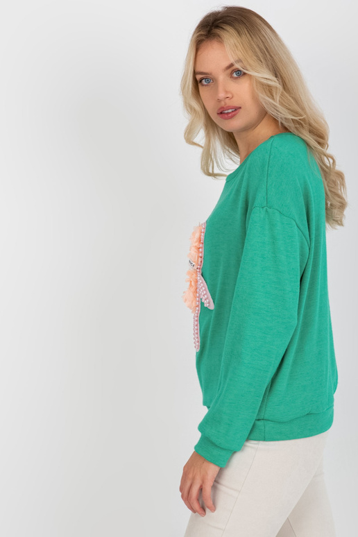 Klasisks tirkīza sieviešu džemperis...