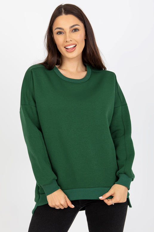 Dunkelgrünes Basic džemperis ar... Dunkelgrünes Basic džemperis ar...