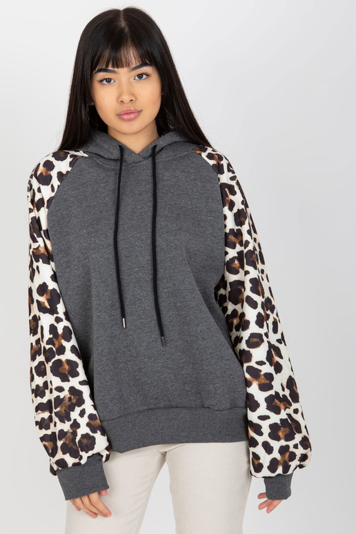 Maikla tumši pelēks sporta krekls ar...