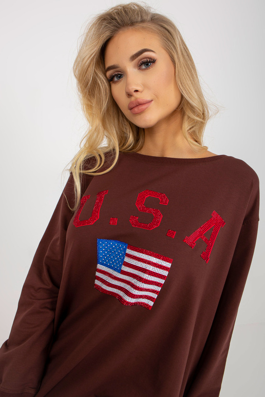 Bluza VI-BL-3192.23P TUMŠI BRŪNA