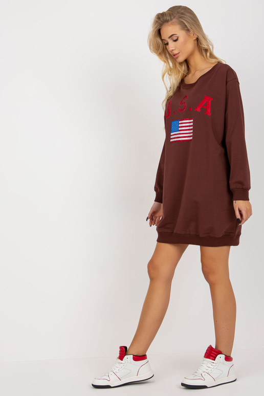 Bluza VI-BL-3192.23P TUMŠI BRŪNA