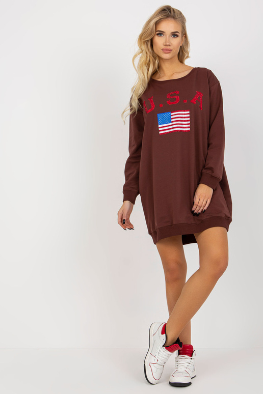 Bluza VI-BL-3192.23P TUMŠI BRŪNA
