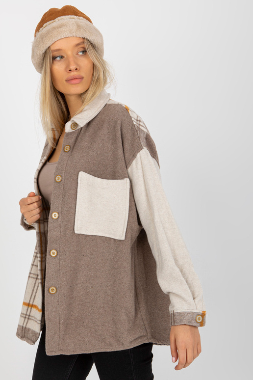 Krekls-DN-KS-4007.04-bēšs