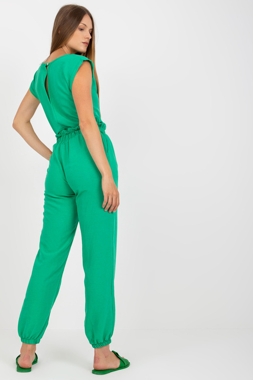 Zaļš ikdienas komplekts ar biksēm ar...