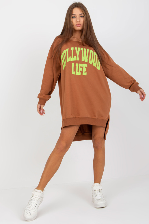 Bluza VI-BL-3102.01P L.BRŪNA/ZAĻA