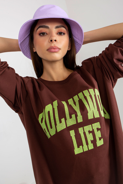 Bluza VI-BL-3102.01P D.BRŪNA/ZAĻA