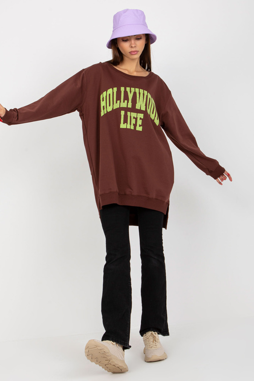 Bluza VI-BL-3102.01P D.BRŪNA/ZAĻA