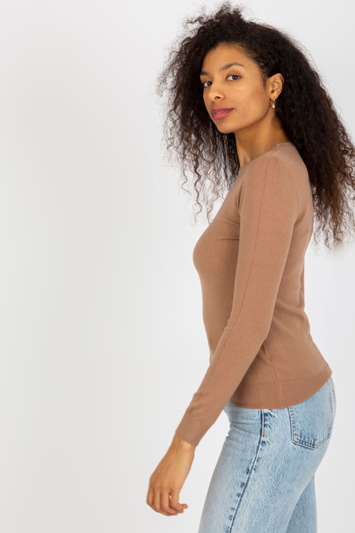 Kamieļu sieviešu klasiskais džemperis...