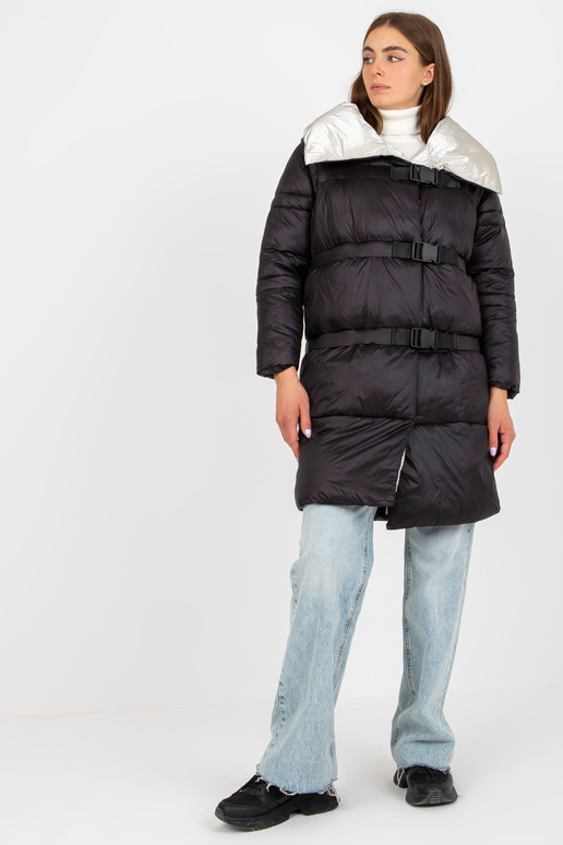 Melna un bēša dūnu jaka 2in1 ziemas... Melna un bēša dūnu jaka 2in1 ziemas...