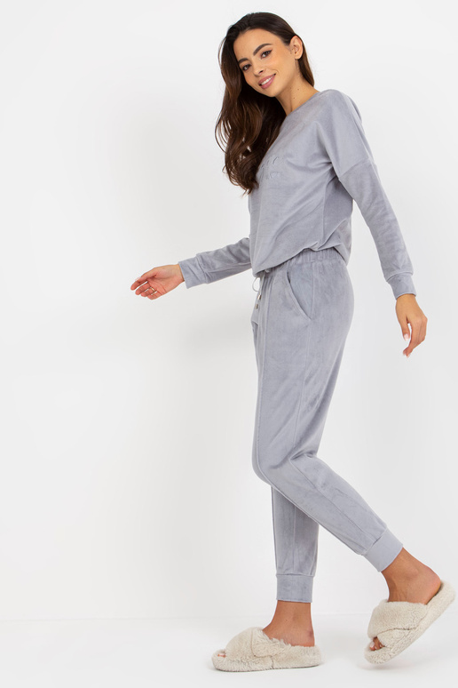 Pidžama-BR-PI-9125-pelēka