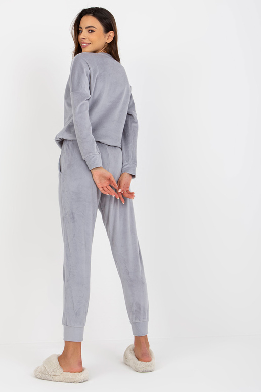 Pidžama-BR-PI-9125-pelēka