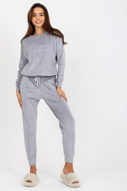 Pidžama-BR-PI-9125-pelēka